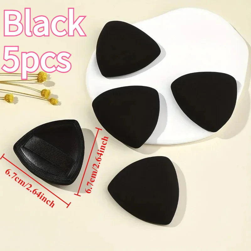 5Pcs Marshmallow air cushion powder puff dry and wet dual-purpose super soft sponge liquid foundation without powder