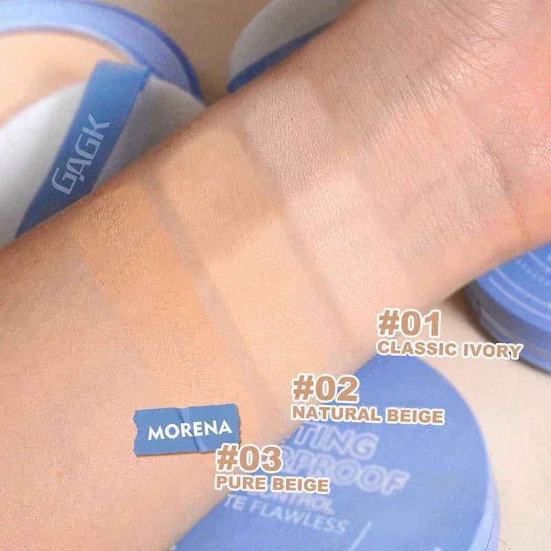 Translucent Bronzer Powder Makeup Nude Face Oil Control Matte Brighten Waterproof Set Press Loose Powder Korean Dupes Cosmetics