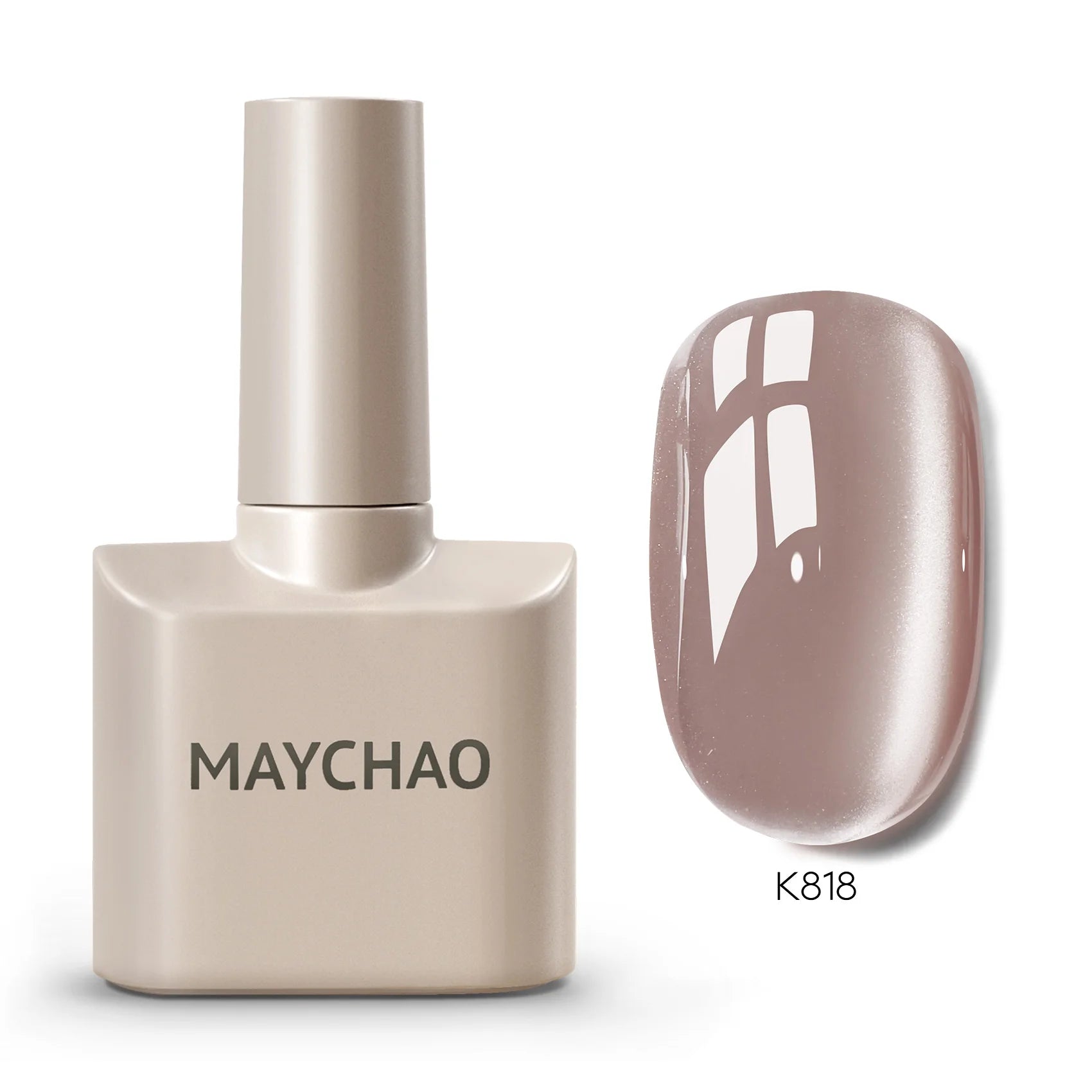 MAYCHAORomantic Galaxy Cat Eye Gel Nail Polish With Magnet Soak off UV Holographic Magnetic Rainbow Gel Polish for Nail Manicure