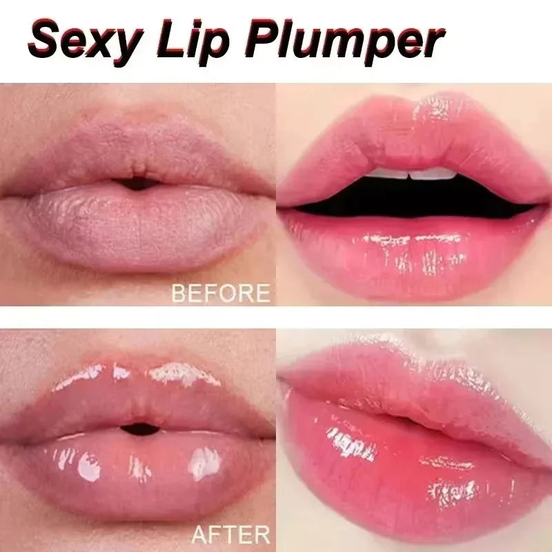 Lip Plumper Cream Instantly Plumps Lips Increasing Lip Elasticity Long-lasting Moisturize Gloss Saturation Beauty Makeup Lip Car