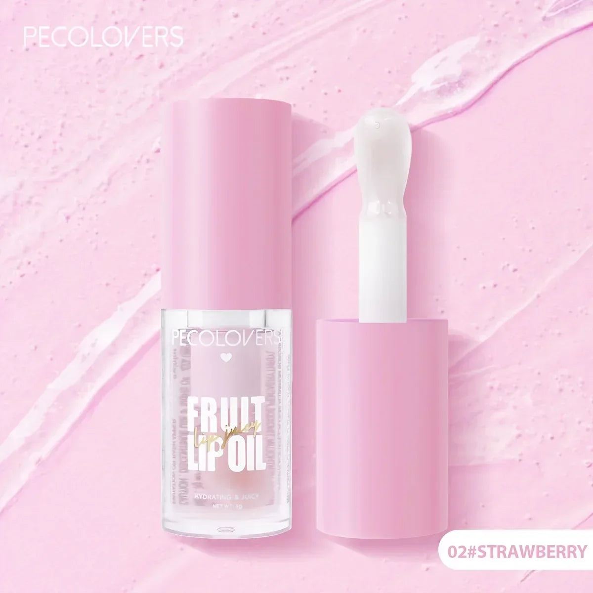 BIG Fruit Lip Oil Lip Enhancer Plumper Big Brush Moisturising Clear Lip Gloss Sexy Lip Makeup Care Cosmetics for Women Girl Lady
