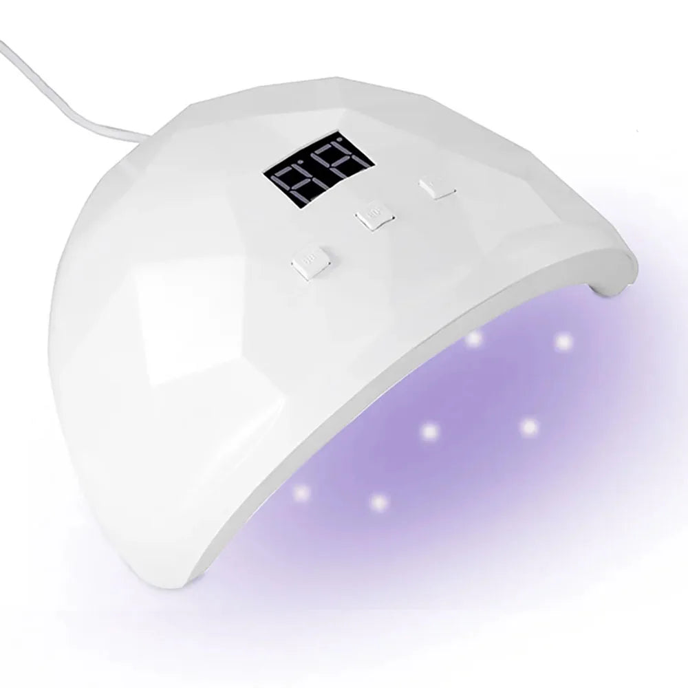 LULAA 88W Nail Dryer Lamp UV Light For Nails Eyes Protection UV Lamp for Gel Nails Gel Nail Polish Curing Dryer Home Salon Tool