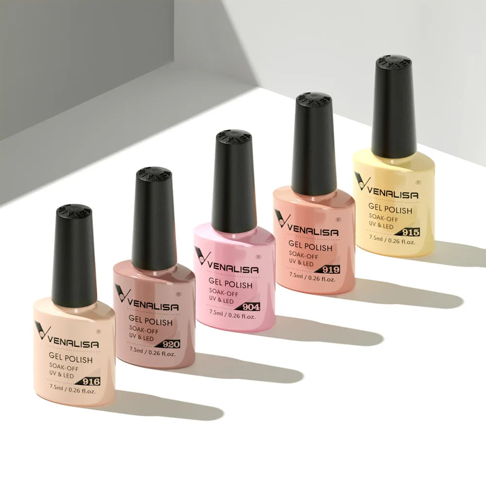 Venalisa Nail Gel Polish 60 Colors TPO FREE HEMA FREE Nail Art Soak Off Odorless Organic UV Gel Nail Polish Varnish Gel Lacquer
