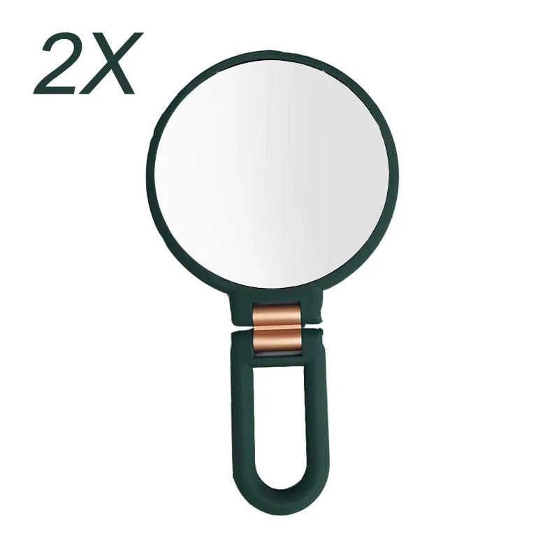 New 2/5/10/15x Magnifying Makeup Mirror Women's Pocket Mirror Small Folding Mirror for Table HUAZJ06