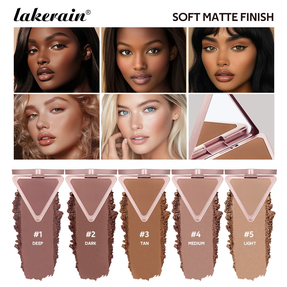 No Limits Matte Bronzer Shading Face Blusher Long Lasting Matte Plumps Appearance reduce Pores And Shine Control Cosmetics
