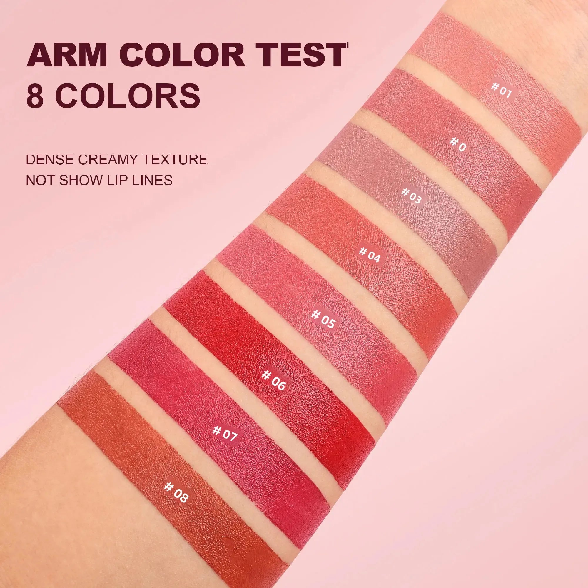 Long Lasting Moisturizing Velvet Lipstick Waterproof Non Stick Cup Creamy Nourish Cover Lip Line Glossy Golden Mud Formula