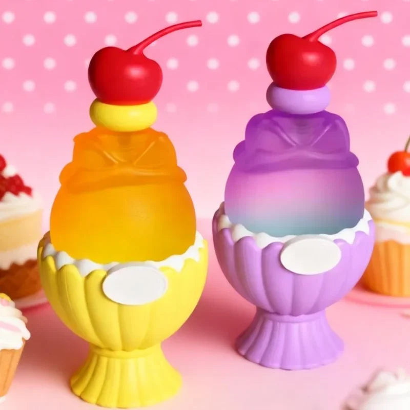 Cute Ice Cream Shaped Perfume For Women, Sweet Fruity Floral Vanilla Fragrance, Long Lasting Eau De Toilette, Unique Gift 50ml