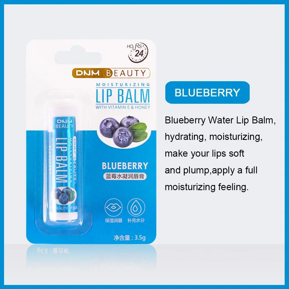 18 Sytle Fruit Lip Balm Lip Oil Moisturizing Clear Anti-Wrinkle Lipstick Long Lasting Hydrating Lipgloss Cosmetic Lip Gloss Care