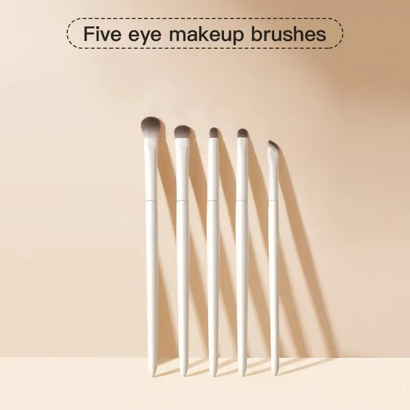 Eye Makeup Brush Set for Beginners Professional Makeup Brush, Under-Eye Detail Cosmetic Brushes Kit Eyebrow Crease Shader