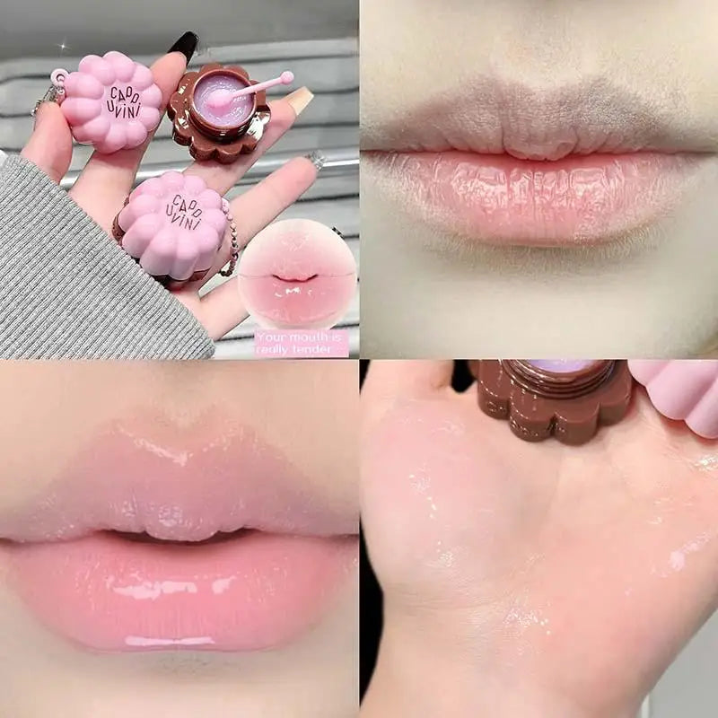 Fruit-Flavored Lip Balm Deep Moisturizing & Nourishing Lip Mask Dry Lips Care Reduces Lip Lines Lip Treatment Product