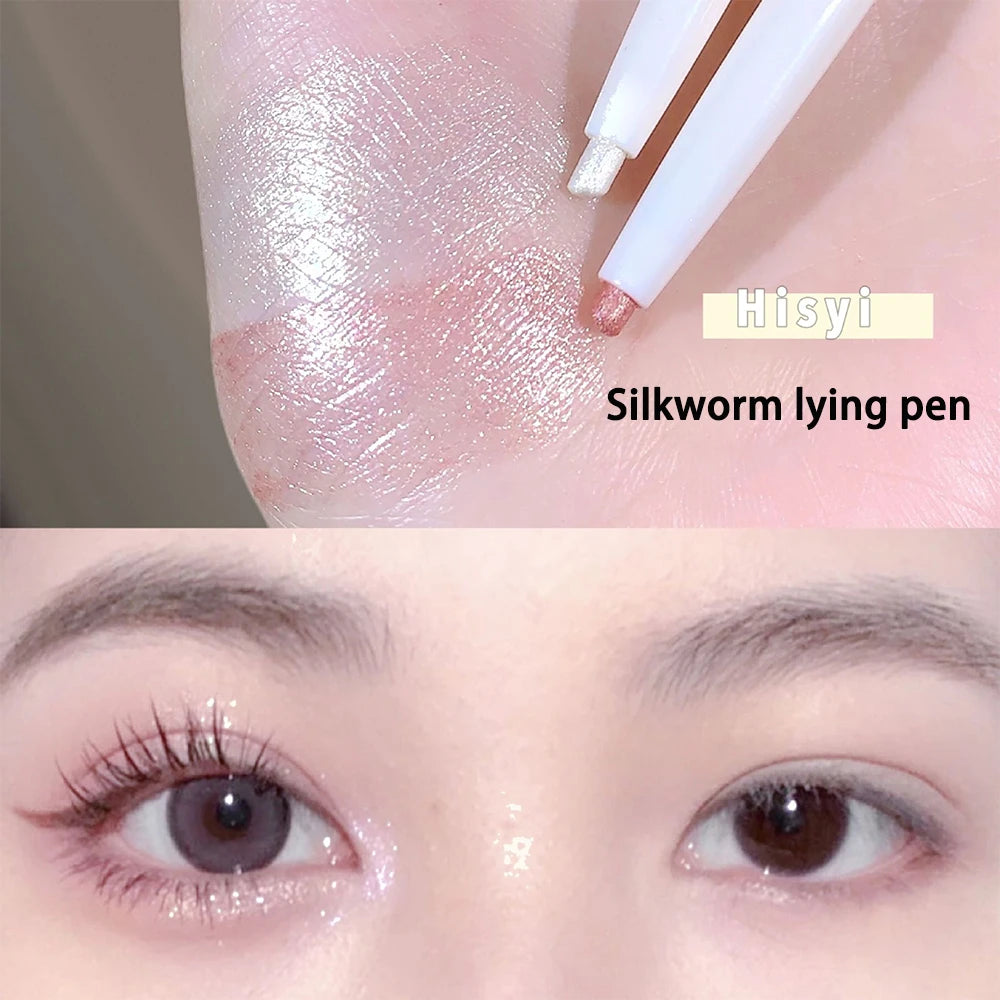 Hisyi 2-in-1 Lying Silkworm Eyeliner & Highlighter Pen