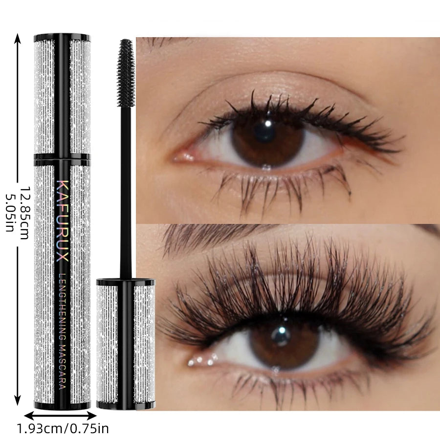 5D Black Lengthening Mascara - Waterproof & Long-wearing