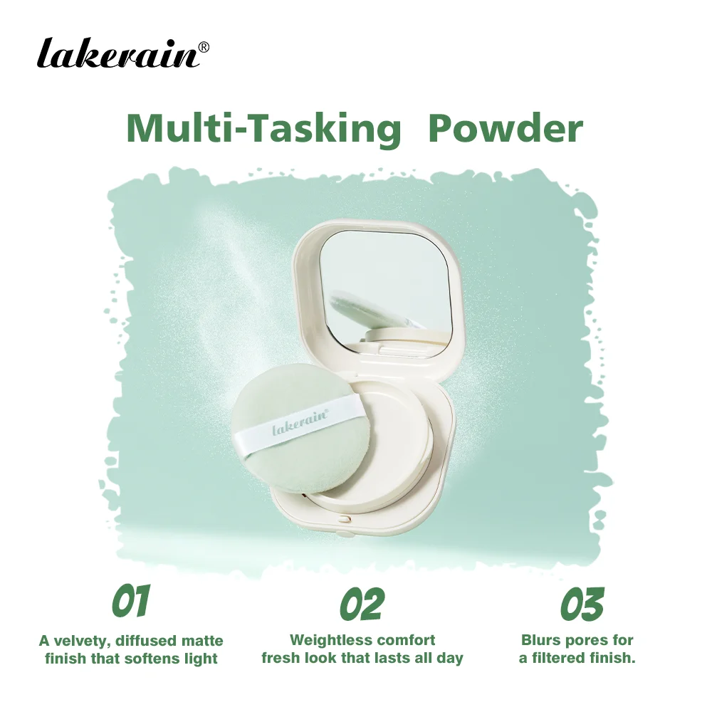 Instant Matte Loose Powder Oil Control Shine Free Lightweight Non-Drying Moisturizing Weightless Powder Cosmetics Natural Makeup