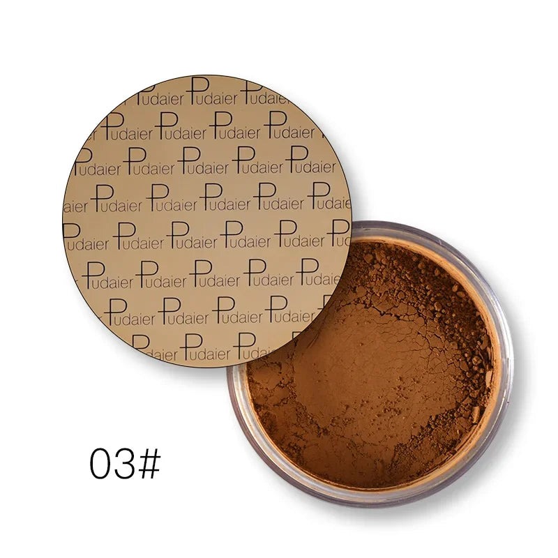 Sacha Buttercup Setting Powder Translucent Face Powder to Set Makeup Foundation or Concealer Finish Loose Powder Foundation