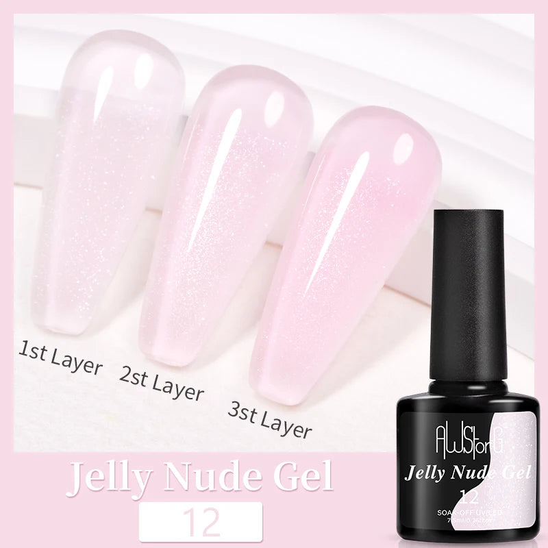 AWStorG 15ML Super Top Coat  Function Gel No Wipe Matte Top Gel Transparent Soak Off  UV LED NailArt Manicure Gel Varnish Primer