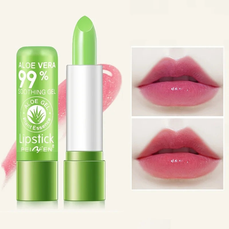 A lip balm with color-changing function, keeping the lips moist and shiny. Daily nourishment for the lips. Suitable for women.