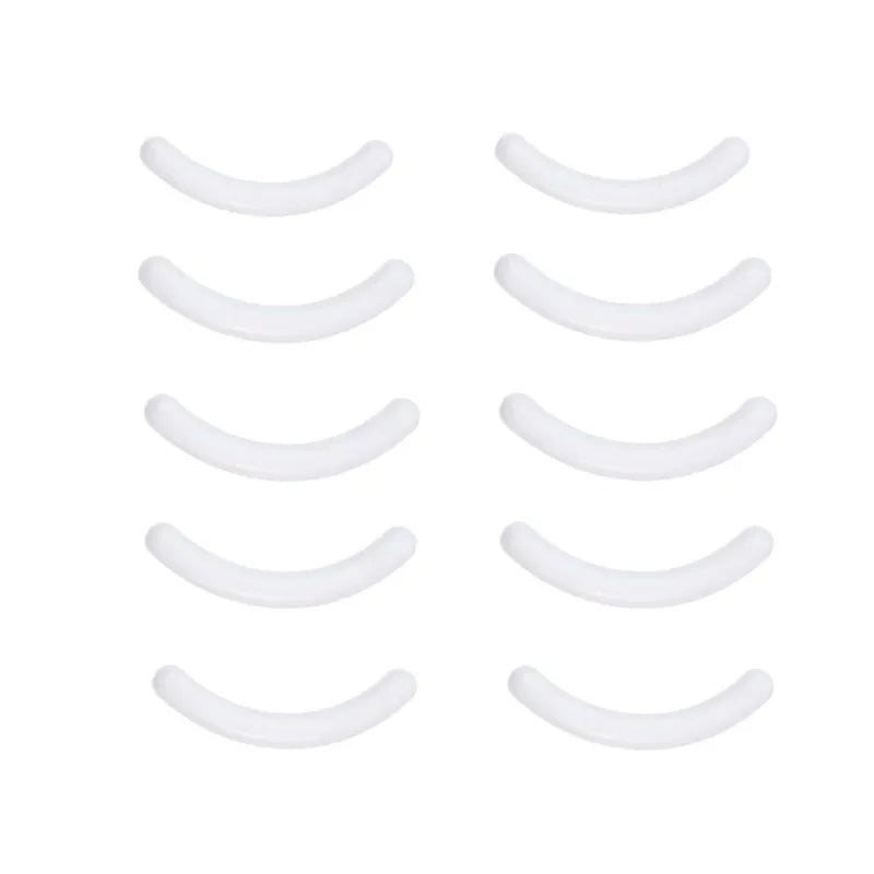 Silver Black Eyelashes Curler Stainless Steel Tweezer Curling Eye Lashes Clip Curling Eyelashes Cosmetic Beauty Makeup Tools