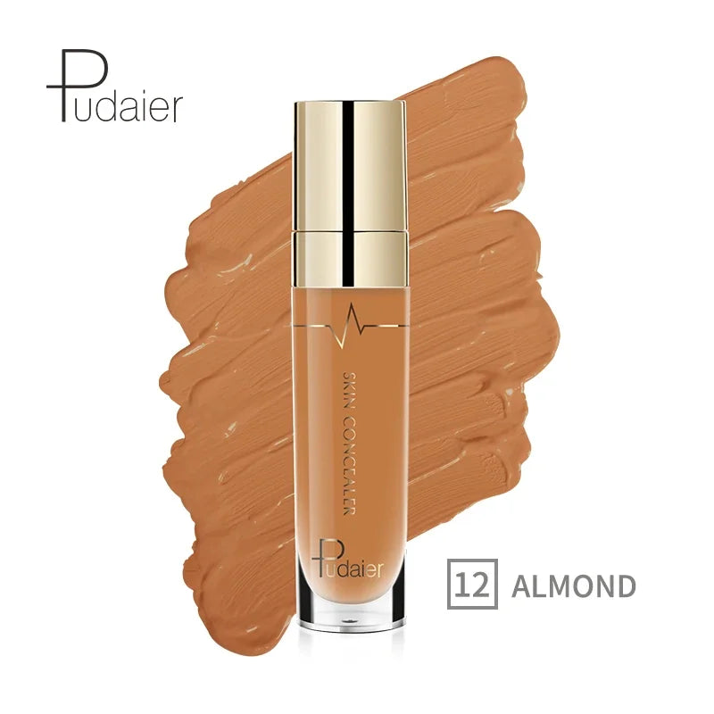 Face Contour Concealer Liquid Waterproof Full Coverage Foundation Corrector Palette Base Professional Makeup For Dark Skin