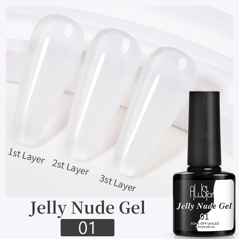 AWStorG 15ML Super Top Coat  Function Gel No Wipe Matte Top Gel Transparent Soak Off  UV LED NailArt Manicure Gel Varnish Primer