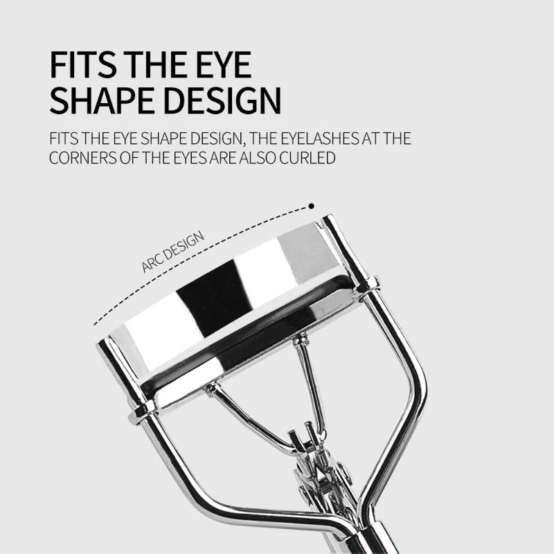 CNKESS  1Pc Pro Makeup Eyelash Curler Beauty Tools Lady Women Nature Style Cute Eyelash Handle Curl Eye Lash Curler random color