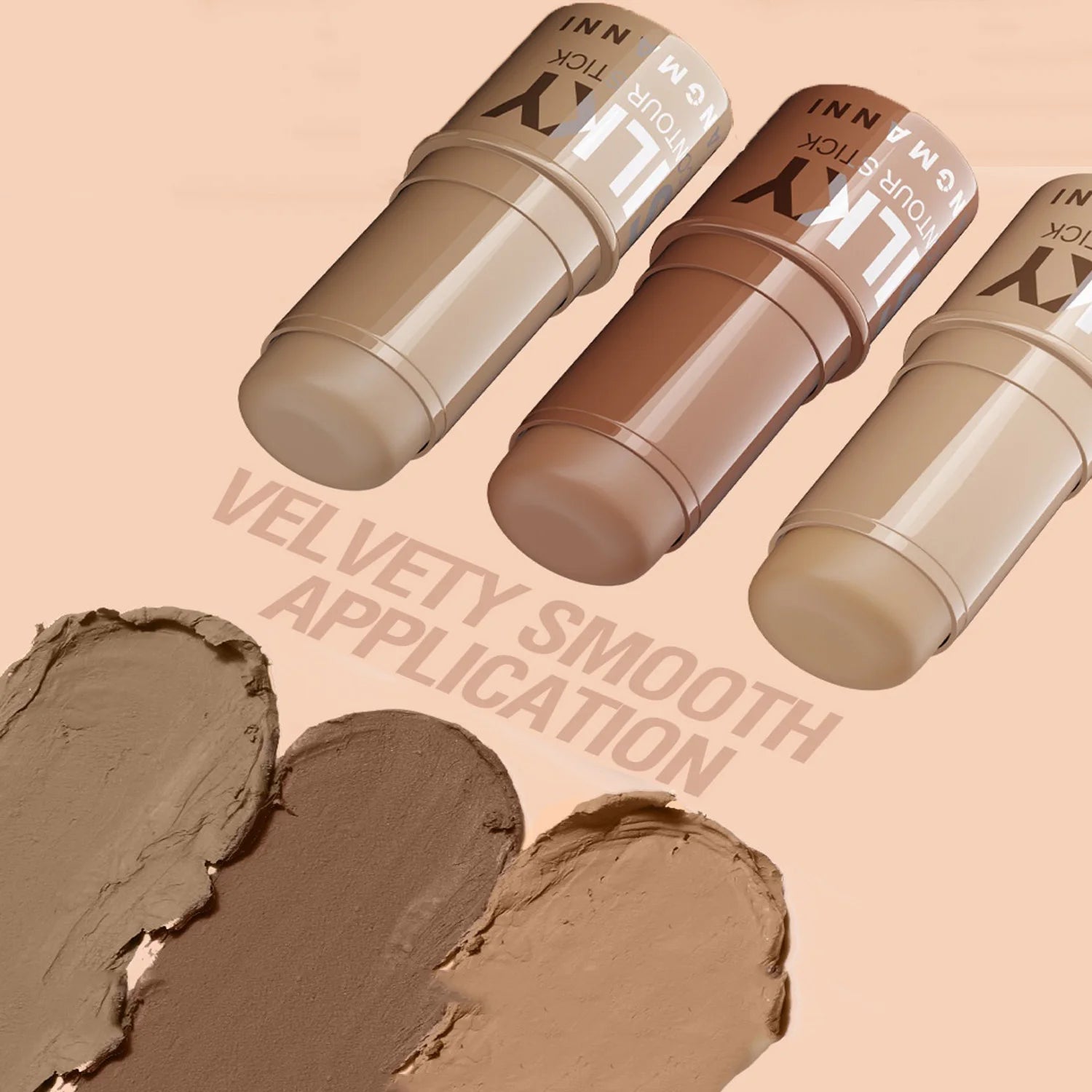 1Pc Multi-purpose Contour Stick Natural Matte Highlighters Nose Shadow Cream Lasting Contouring Bronzer Face Makeup Cosmetics