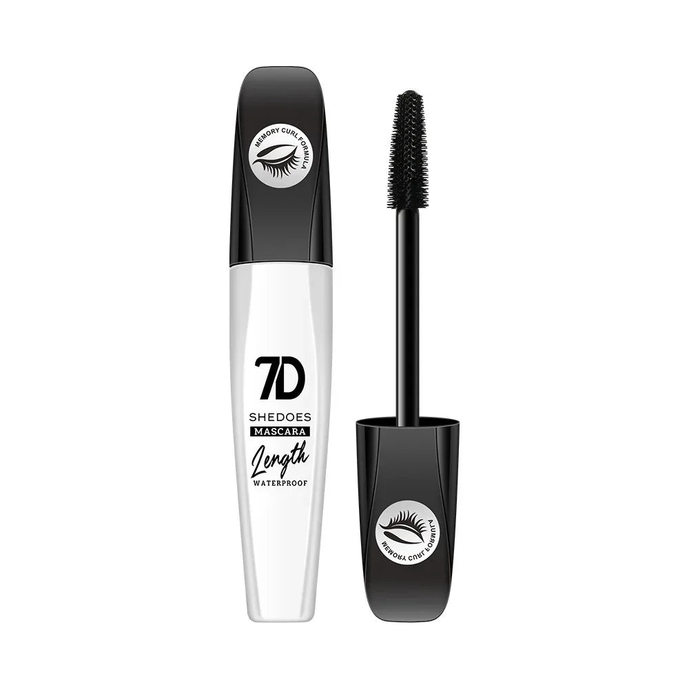 7D Fiber Mascara - Waterproof Lengthening & Thickening Black