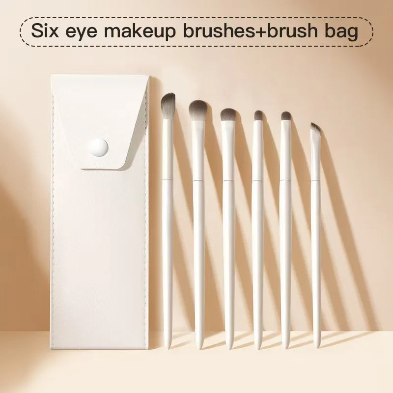 Eye Makeup Brush Set for Beginners Professional Makeup Brush, Under-Eye Detail Cosmetic Brushes Kit Eyebrow Crease Shader