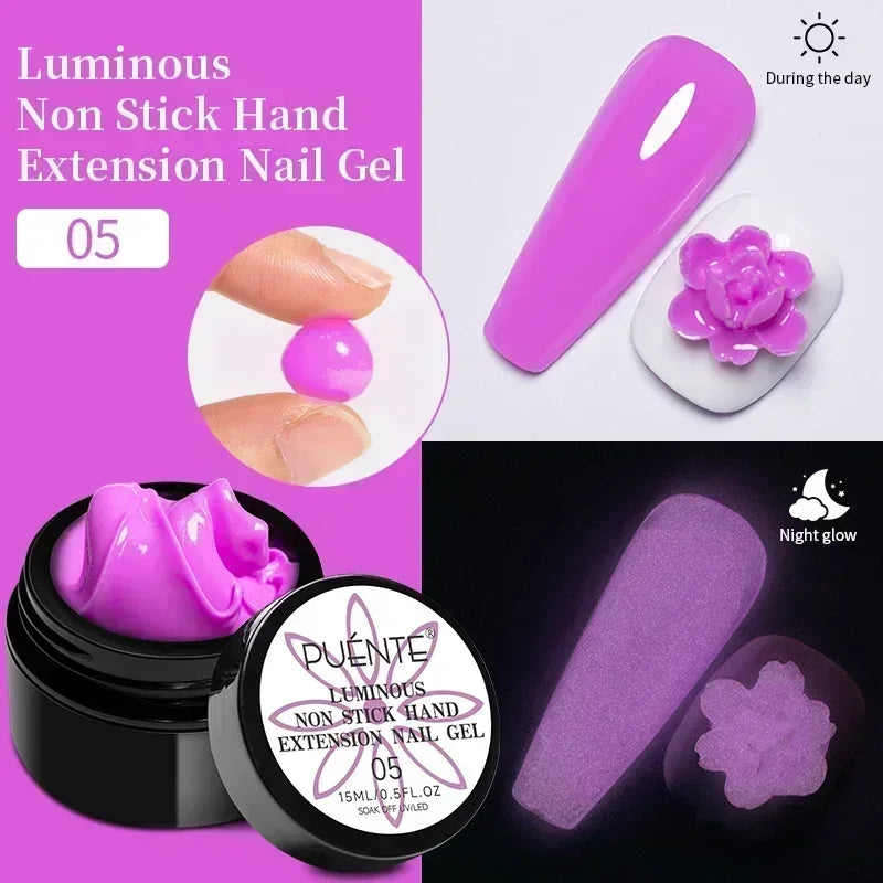 PUENTE Fruit Series Cat Magnetic Gel Nail Polish Summer Green Purple Pink Cat Eye Nail Gel Soak Off UV Semi-Permanent Varnish