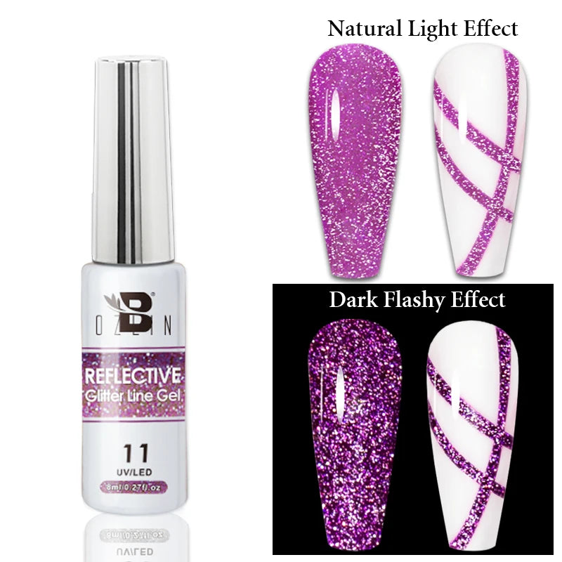 AWStorG 7.5ml Crimson Velvet Cat Eye Magnetic Gel Nail Polish Shiny Ruby Red Cat Eye Gel Soak Off UV Semi-Permanent Nail Art