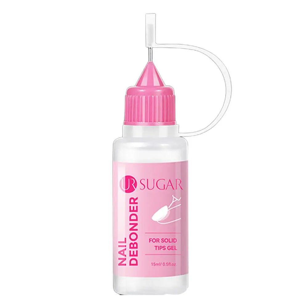 15ML Nail Glue Remover for Press on Acetone Free Nail Polish Remover Multi-Functional Remover for Nails Tips Gentle Glue Remover