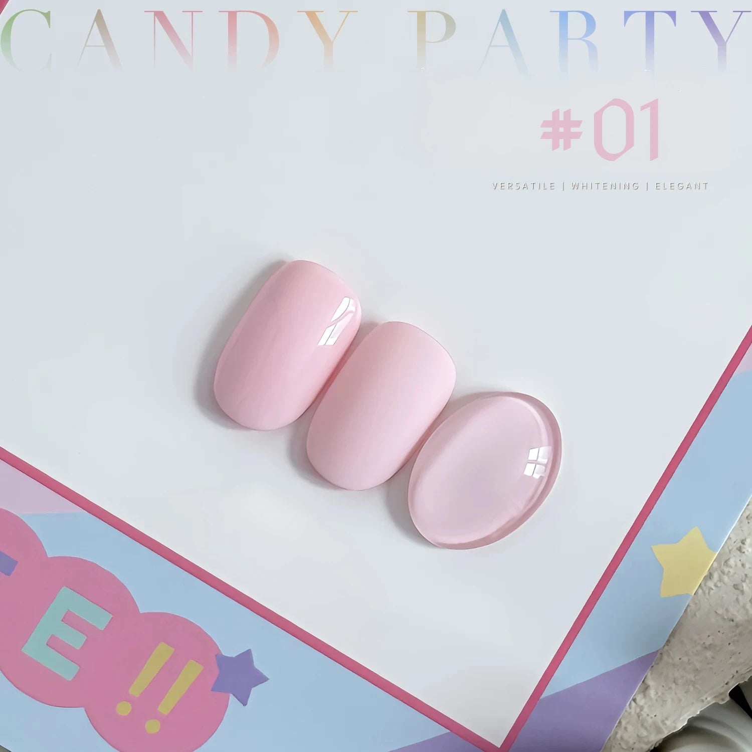 MIANEL 12ML 1-6PCS 2026 New Release Jelly Dopamine Candy Gel Nail Polish - Multi-Color Nude Sheer Finish Bestseller