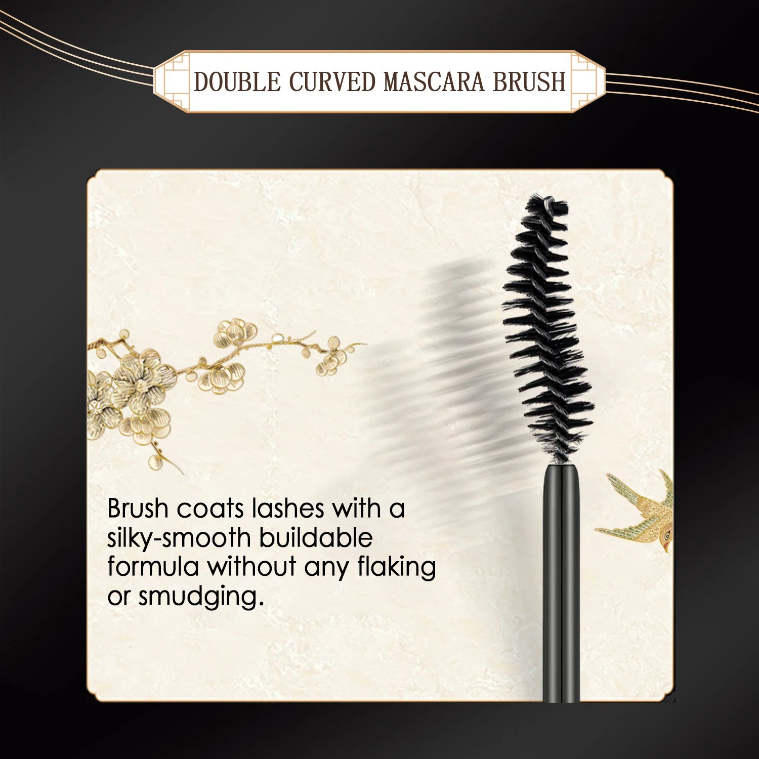 Catkin Mascara - Black Waterproof Volumizing & Lengthening 7.5g