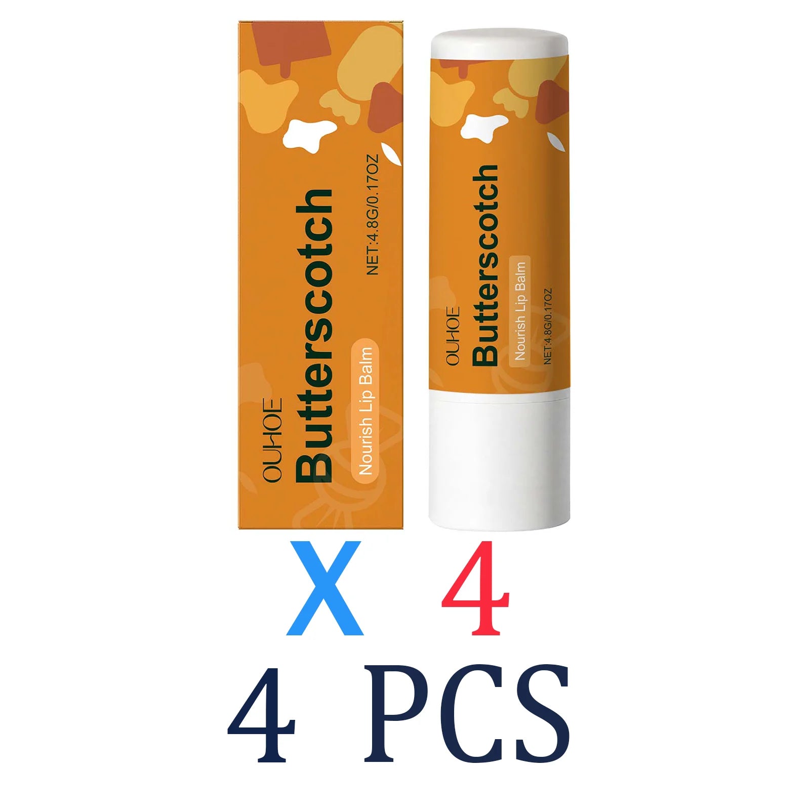 Caramel Milk Flavor Lip Balm Moisturizing Lip Care Hydrating Balm for Dry Chapped Lips Long Lasting Moisture Velvety Smooth