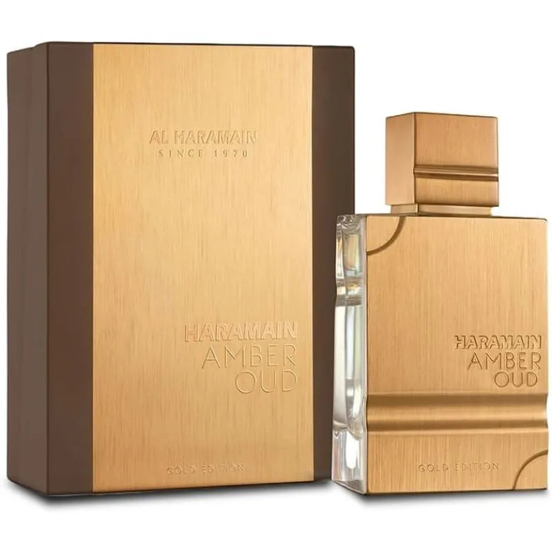 60ml Original Al Haramain Amber Oud Gold Edition Arabian Perfume High Quality Noble Lady Fragrance Spray Pheromones Attract Men