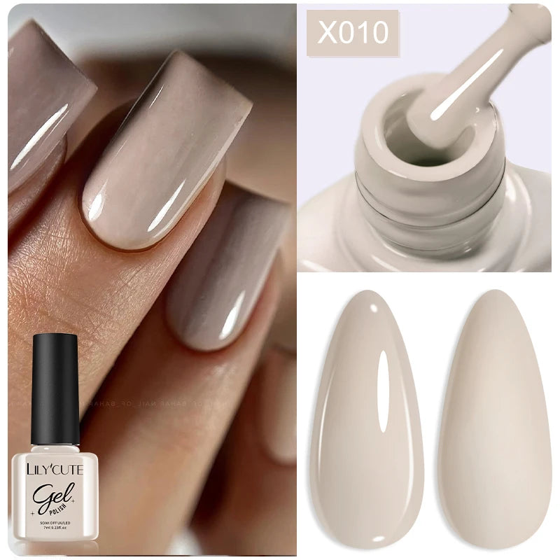 LILYCUTE 5ml Super Bright Metallic Painting Liner Gel Nail Polish UV LED Painting Gel Nail Art Drawing Stripe Pull Line UV Gel