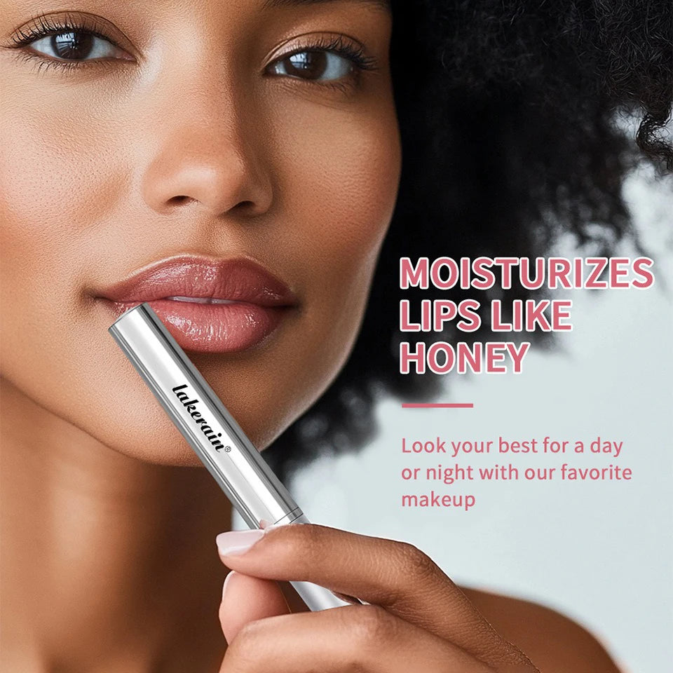 Vitamin E Pink Honey Lipstick Nourishing Moisturizing Tinted Lip Plumping Balm Smooth Enhancing Natural Color Lip Care Makeup