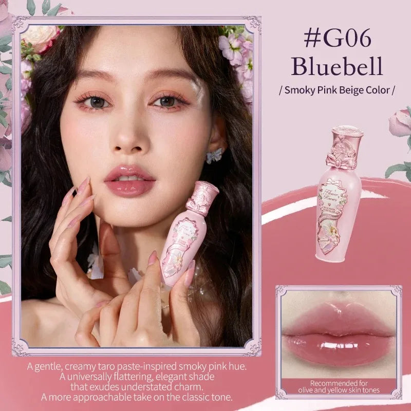 Flower Knows Midsummer Fairytales Collection Coating Film Forming Lip Balm Provides Moisturizing Non Sticky Properties Lip Glow