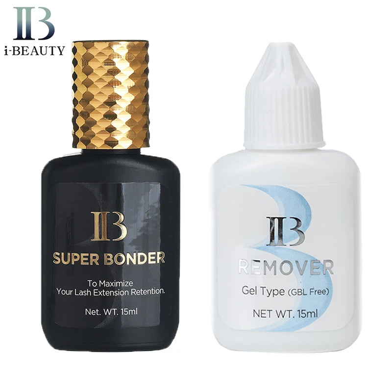IB Primer Premium Glue Remover GBL Free Eyelash Extension I Beauty Super Bonder Glue 15ml False Lash Adhesive
