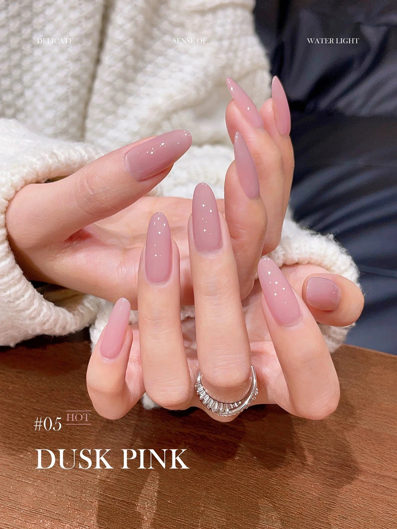 1-30pcs PSK Nude Pink Color Nail Art Ice Transparent Bare Color Nail Enamel 2026 New Net Red Popular White Gel Nail Polish
