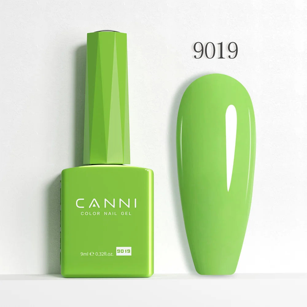 CANNI Hema Free Nail Gel Polish Fall Color Collection Semi Permanent Diamong Long Wear Top Coat Red Gorgeous JellyNude Color 9ml