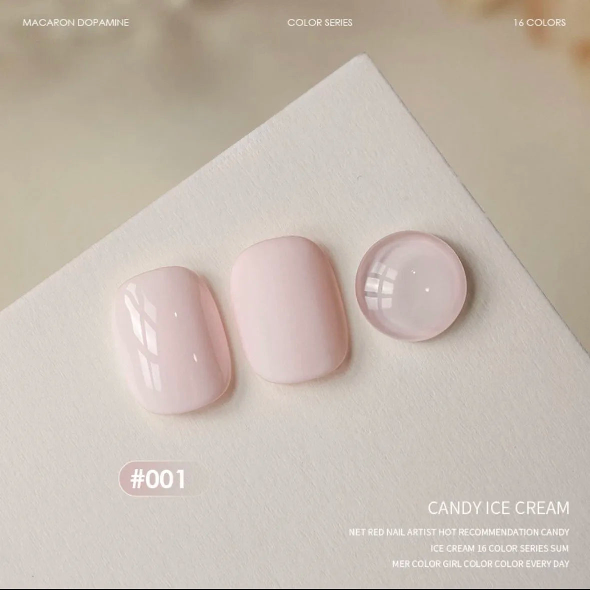 MIANEL 12ML 1-6PCS 2026 New Release Jelly Dopamine Candy Gel Nail Polish - Multi-Color Nude Sheer Finish Bestseller