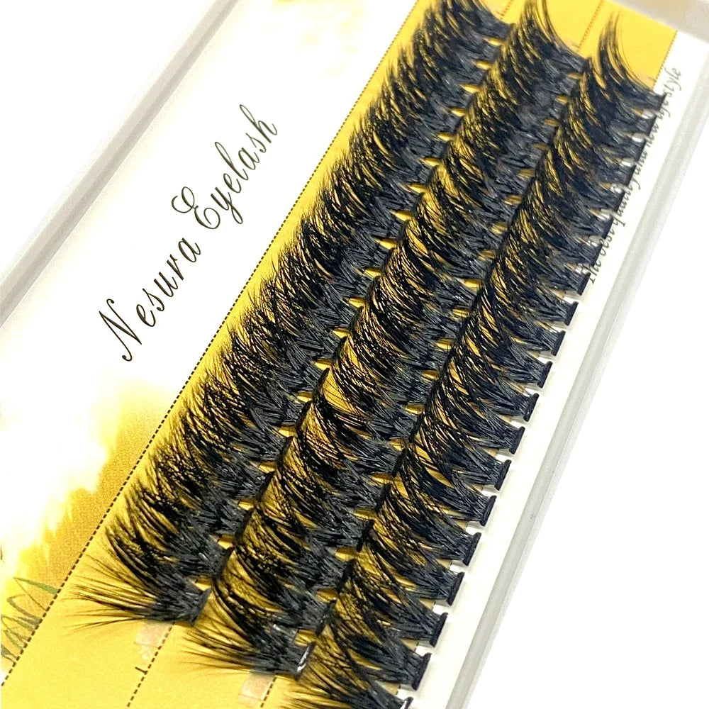 VIP customer customization 40D 60D 80D Mink Eyelashes 60 Bundles Natural Eyelash extension 3D Russia Individual Eyelash Cluster