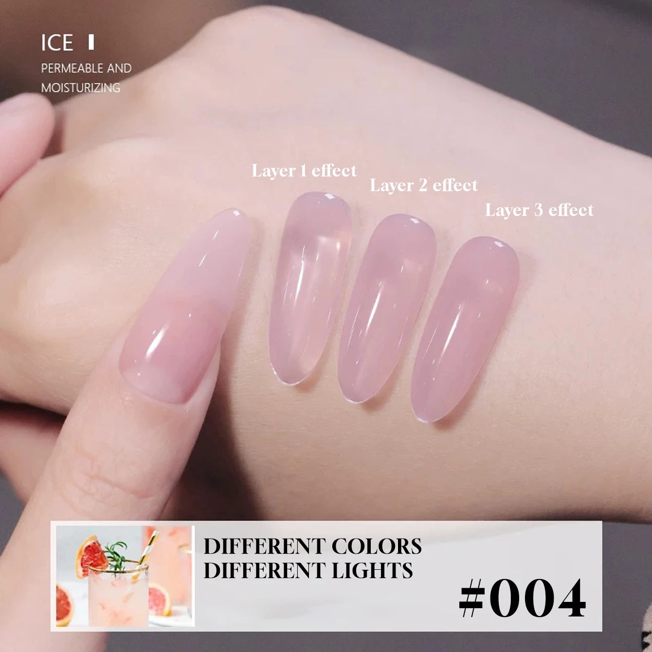 MIANEL  12ML Japanese Style Fairy Gel Nail Polish White Pink Nude Color Ice Clear Nail Polish Pink Nails Summer Nails 1-24pcs