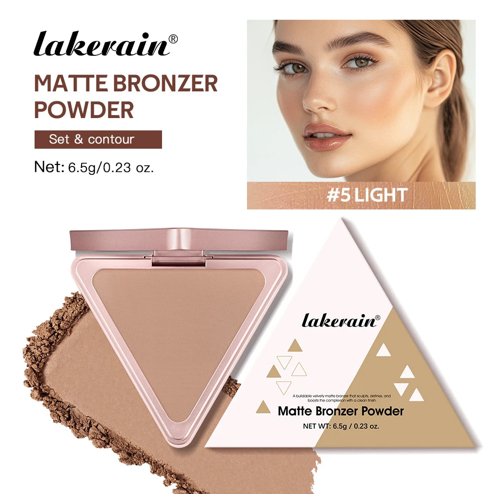 No Limits Matte Bronzer Shading Face Blusher Long Lasting Matte Plumps Appearance reduce Pores And Shine Control Cosmetics