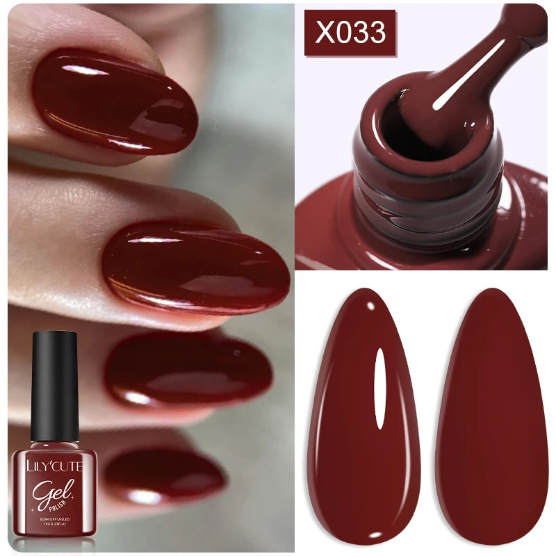 LILYCUTE 5ML Metallic Painting Liner Gel Nail Polish Super Bright Gold Silver Mirror Drawing Gel Semi Permanent Line French Nail