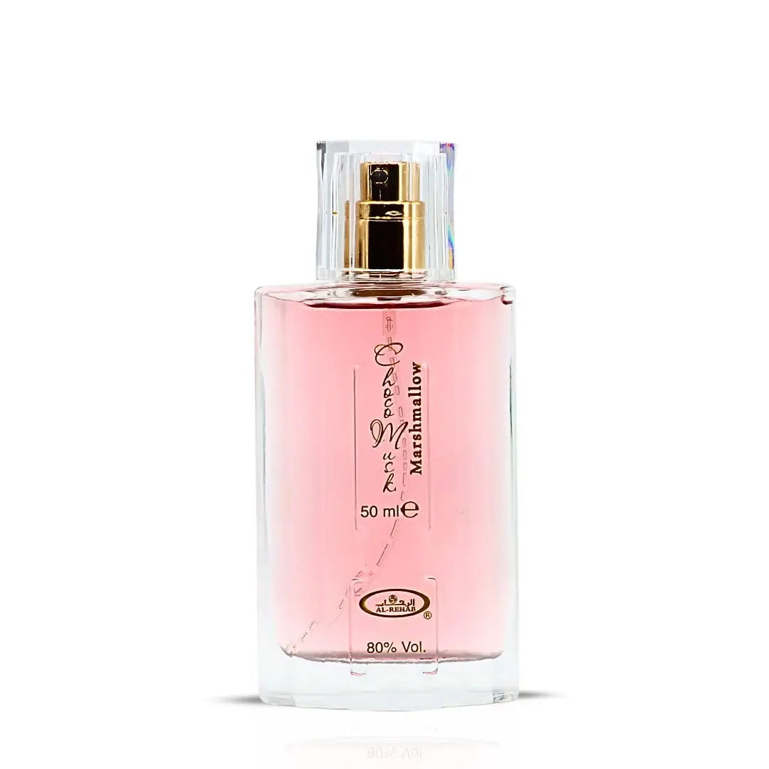 Al-Rehab Choco Musk Marshmallow Eau de Parfum for Women - 50ml (1.65 oz) | Gourmand Perfume with Strawberry, Marshmallow & Cocoa