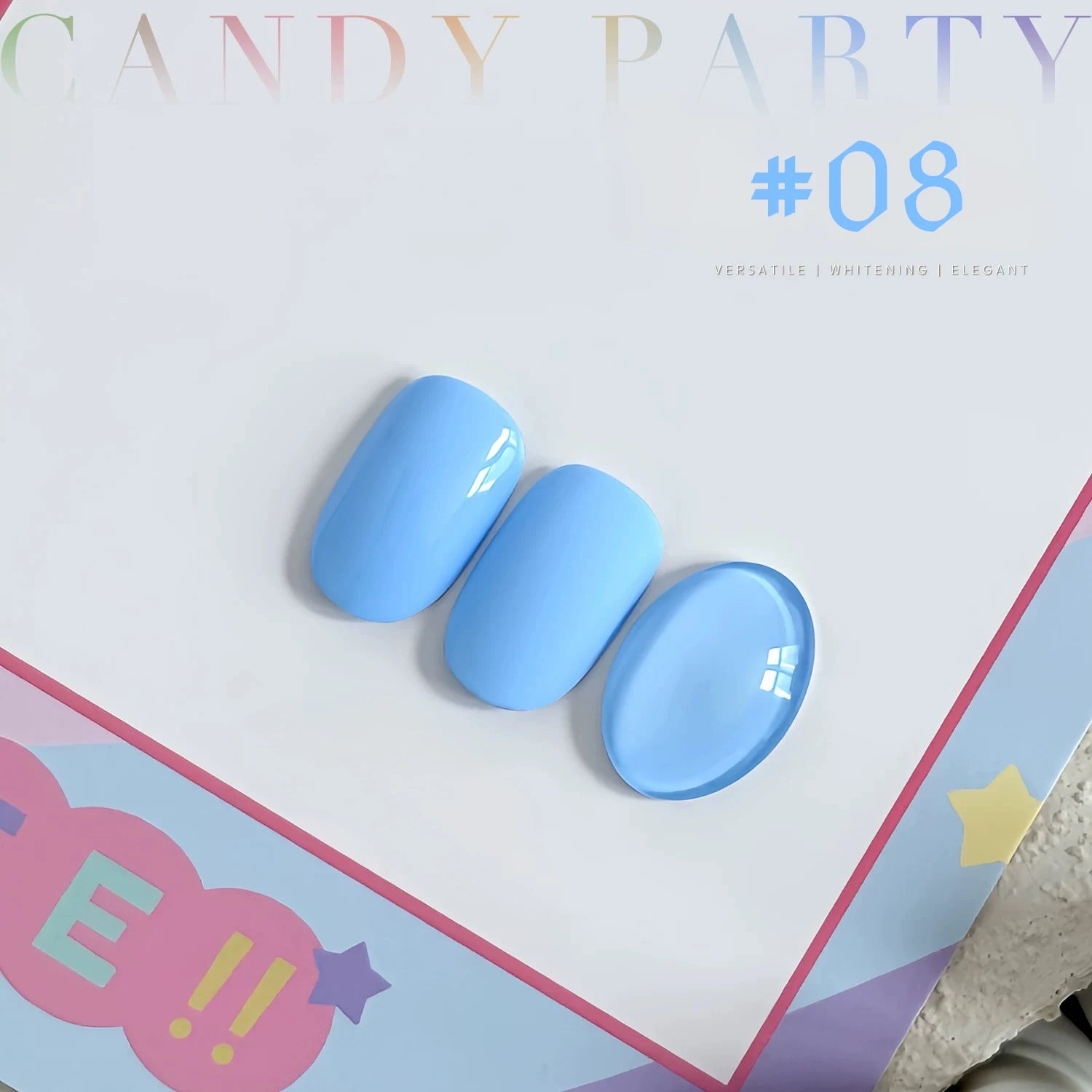 MIANEL 12ML 1-6PCS 2026 New Release Jelly Dopamine Candy Gel Nail Polish - Multi-Color Nude Sheer Finish Bestseller