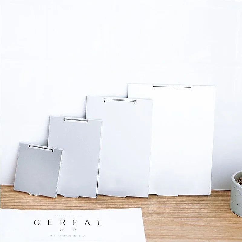 Aluminum Folding Portable Mirror Makeup Mirror Lash Mini Bag Pocket Portable Mirror Foldable Compact Cosmetics Tools HUAZJ12