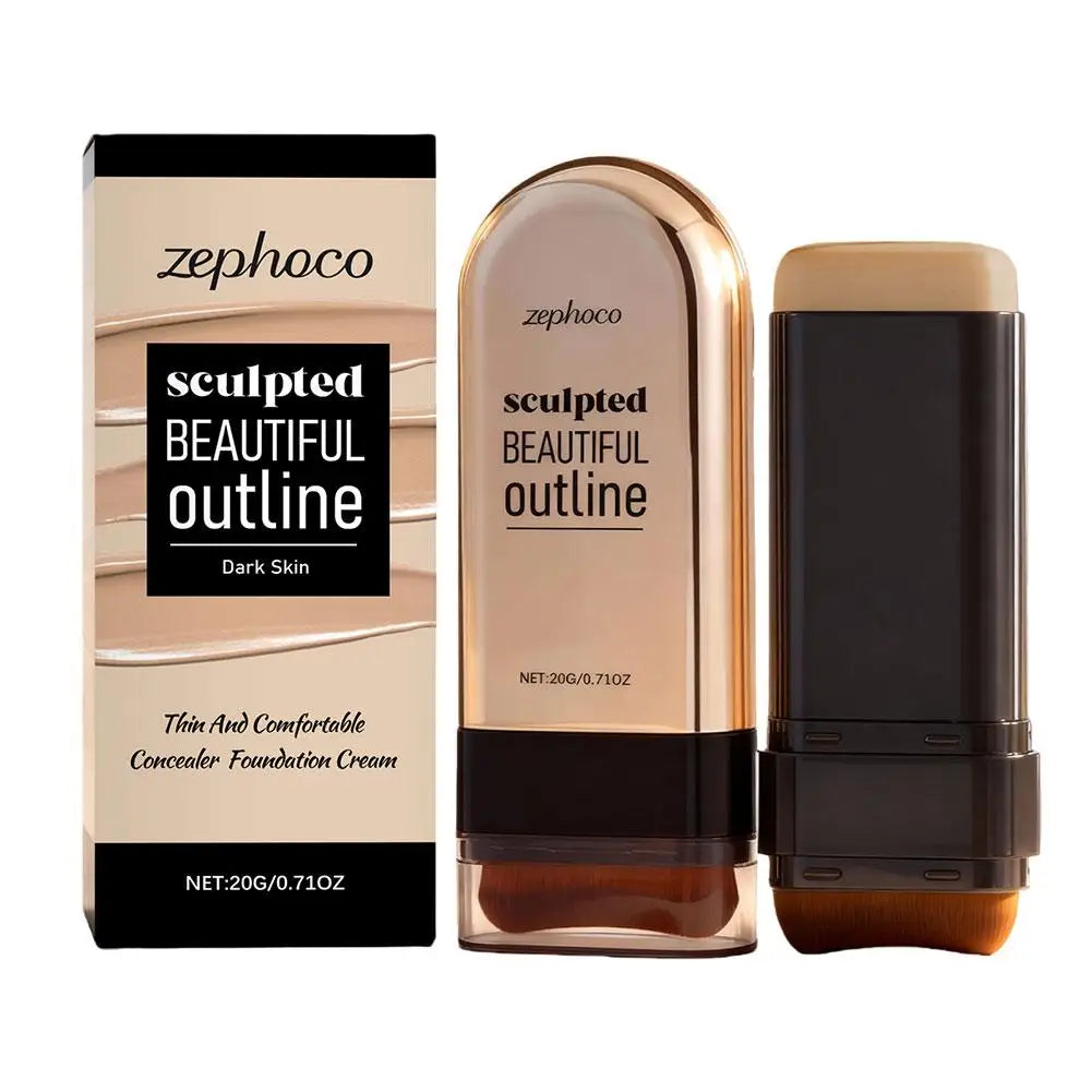Long Lasting Moisturizing Foundation Cream High Quality Face Foundation Stick Concealer Makeup Full Coverage Face Base Makeup