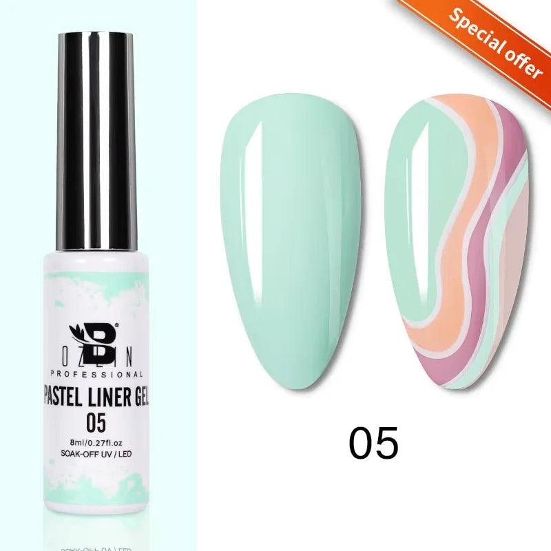 AWStorG 7.5ml Golden Gradient Cat Eye Nail Polish Gel Phototherapeutic Gel Soak Off Nail Magnetic Gel Polish Nail Art DlY